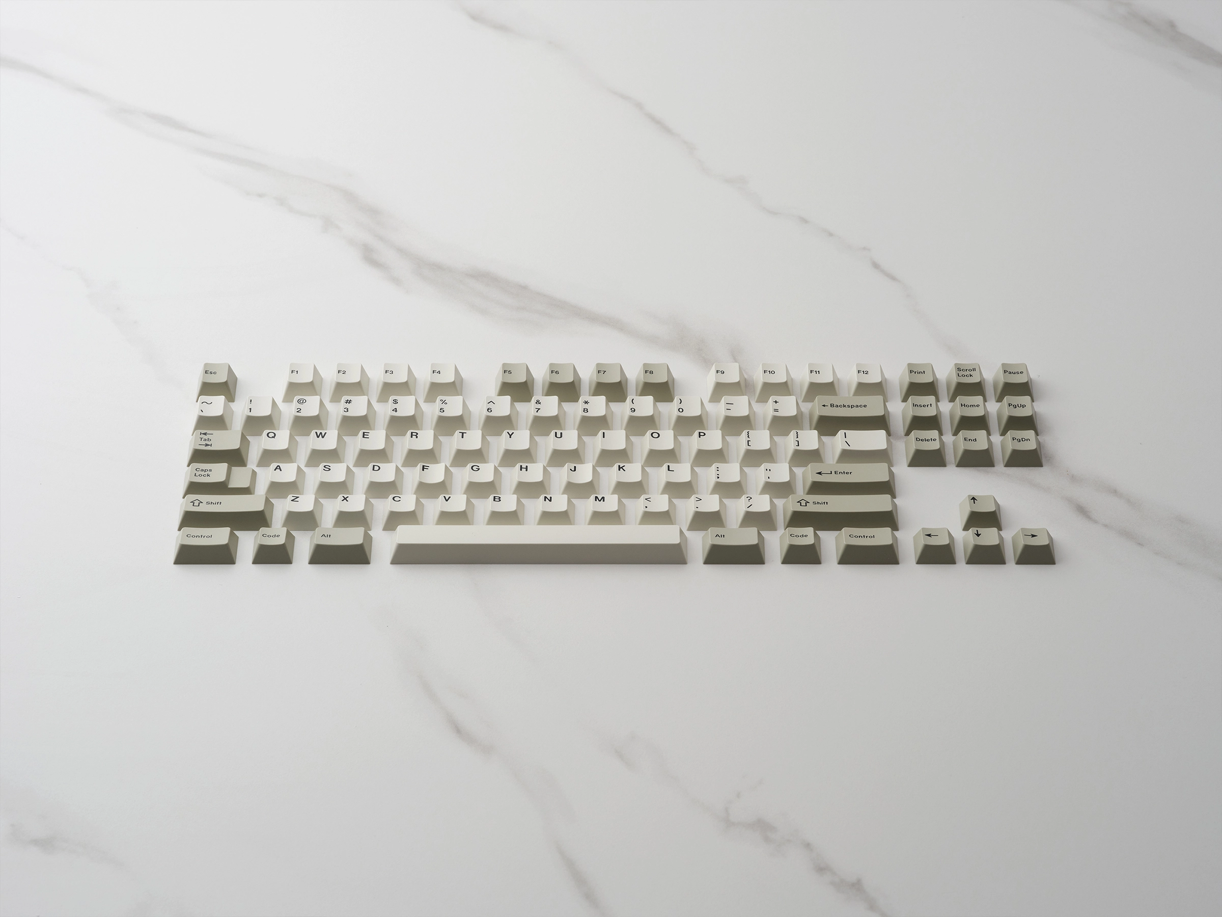 GMK Classic Beige Keycaps | Retro Aesthetic for Modern Keyboards